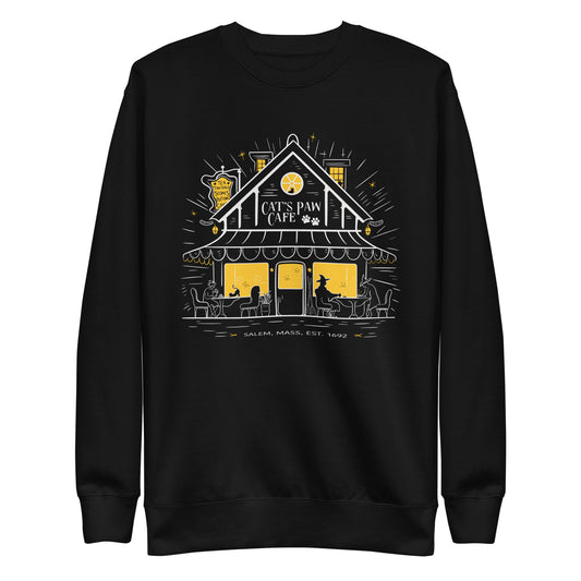 Cat's Paw Cafe Unisex Premium Sweatshirt